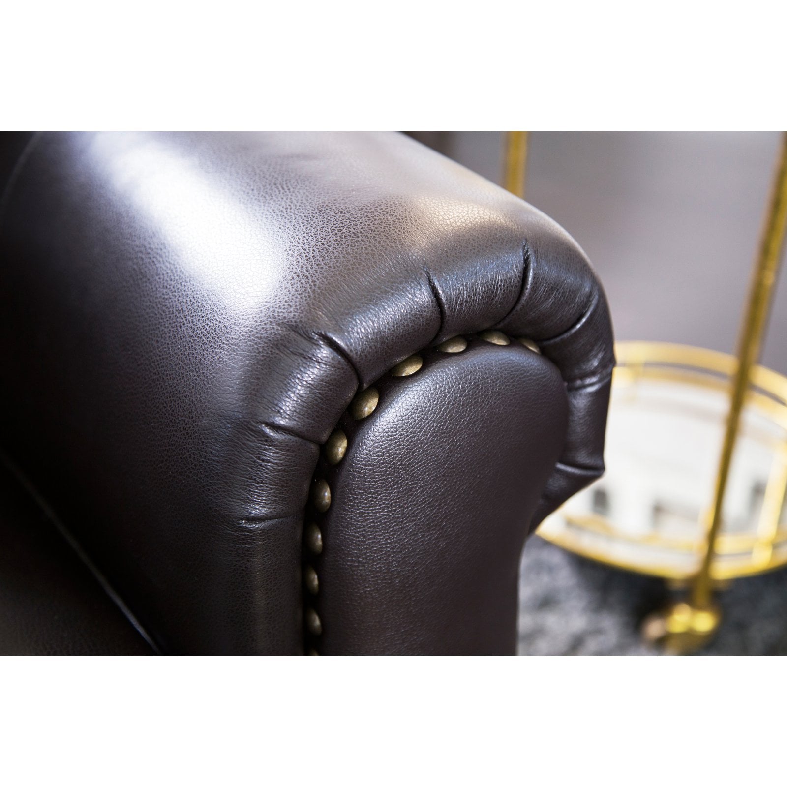 Devon & Claire Bellagio Leather Loveseat