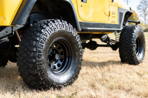 Rough Country Black Steel Wheel | 15x8 | 5x4.5 | -19mm  - RC158545