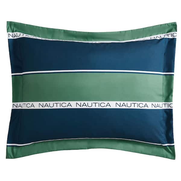 Bellecastle 3-Piece Navy Microfiber Full/Queen Comforter Set