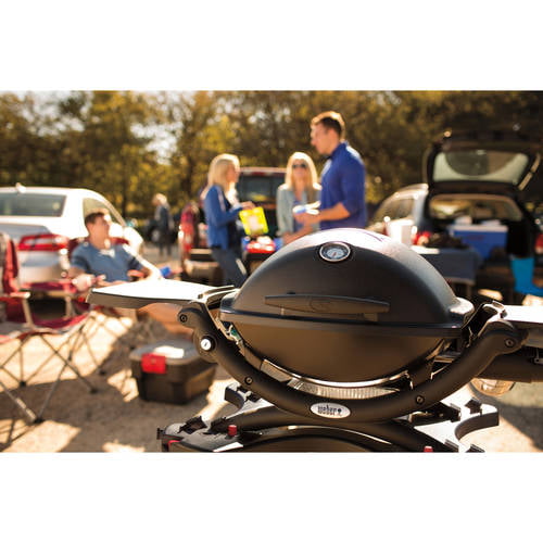 Q 1200 Portable Gas Grill, Black