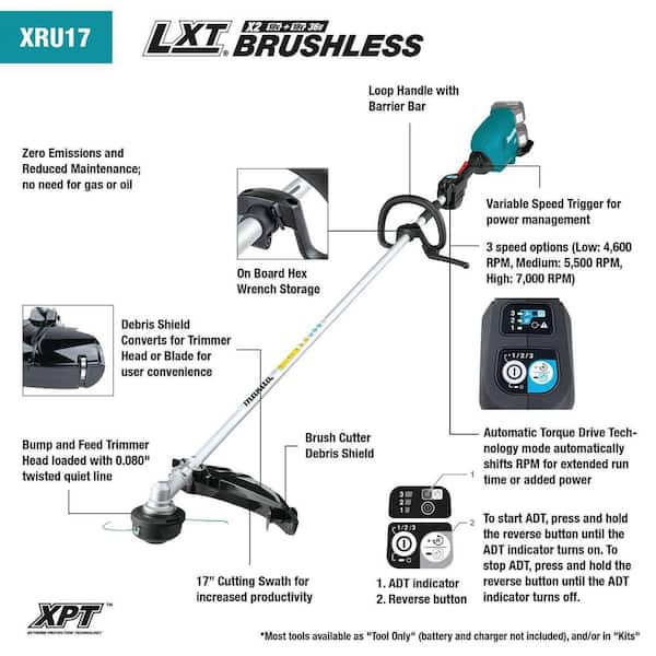 LXT 18V X2 (36V) Lithium-Ion Brushless Cordless String Trimmer (Tool-Only)