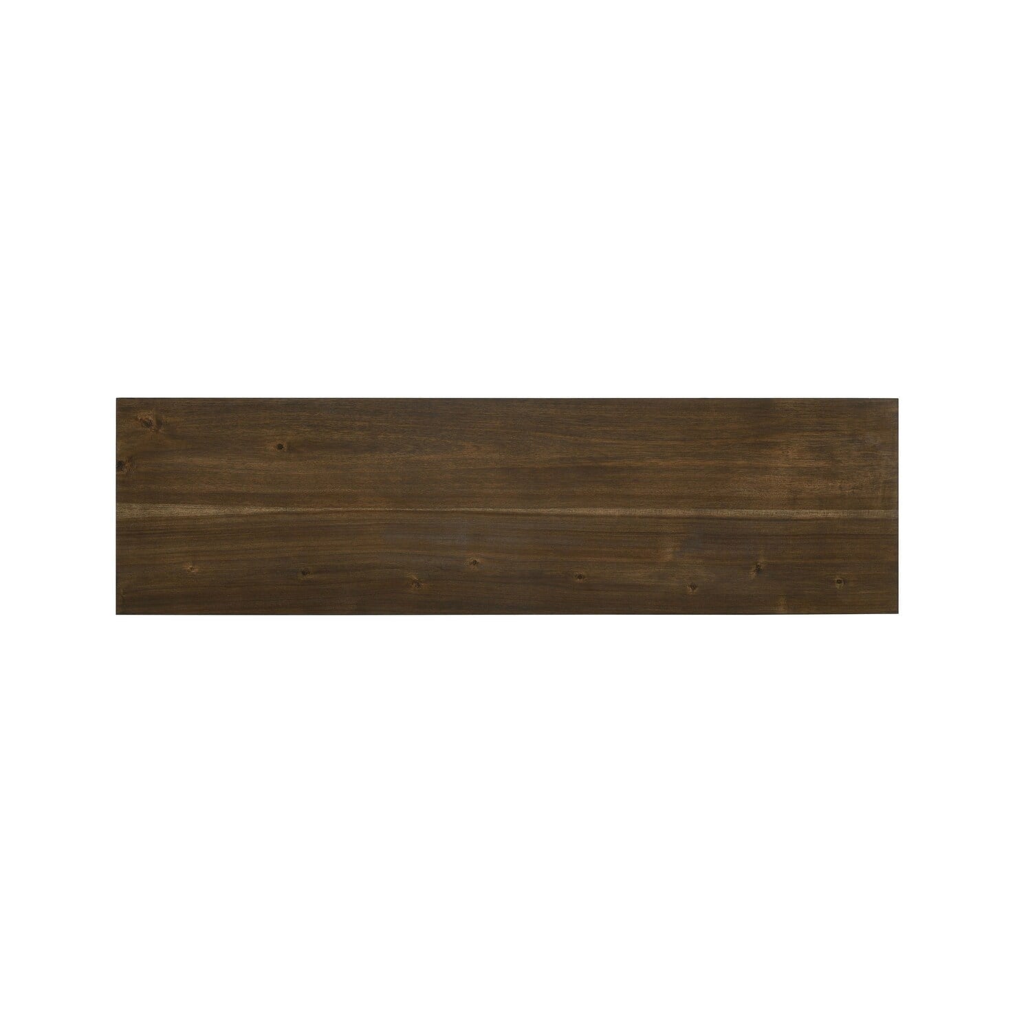 ACME Fedele Bench in Weathered Oak and Cream