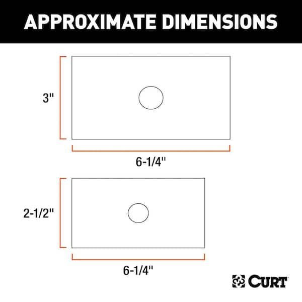 Reducer Sleeve Set (3 in. to 2-1/2 in. to 2 in. Shanks, 2 Pieces), Towing Draw Bar