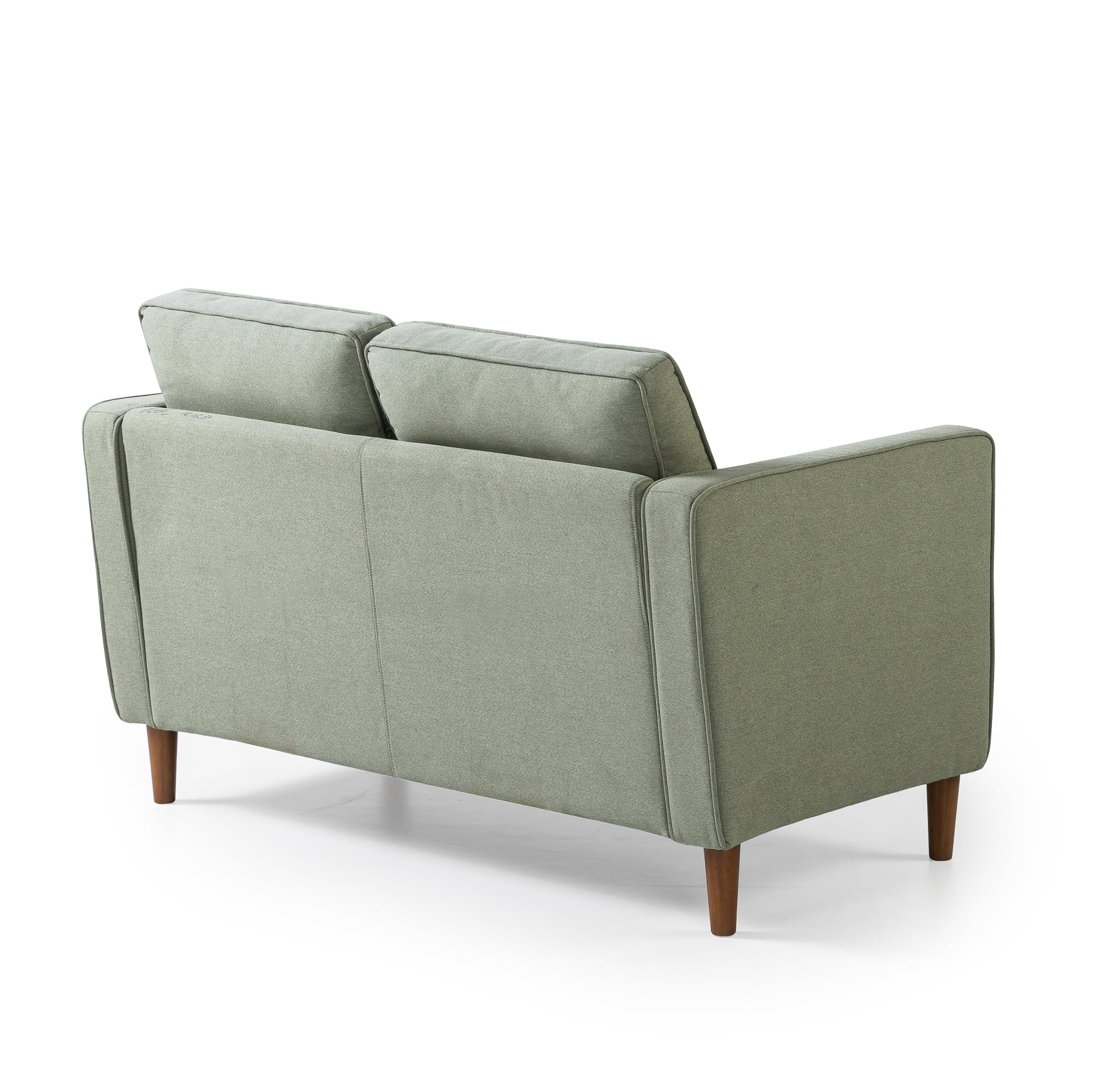 Zinus Lauren 2-Seater Loveseat, Pear Green