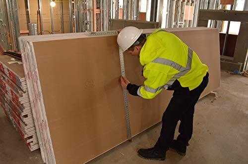 Level & Tool JTS48HD Heavy Duty Professional Aluminum Drywall T-Square, 48", ...