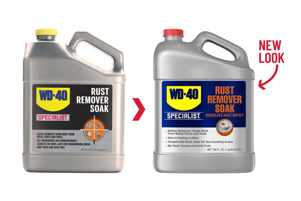 WD-40 Specialist Rust Remover Soak, 1 Gallon