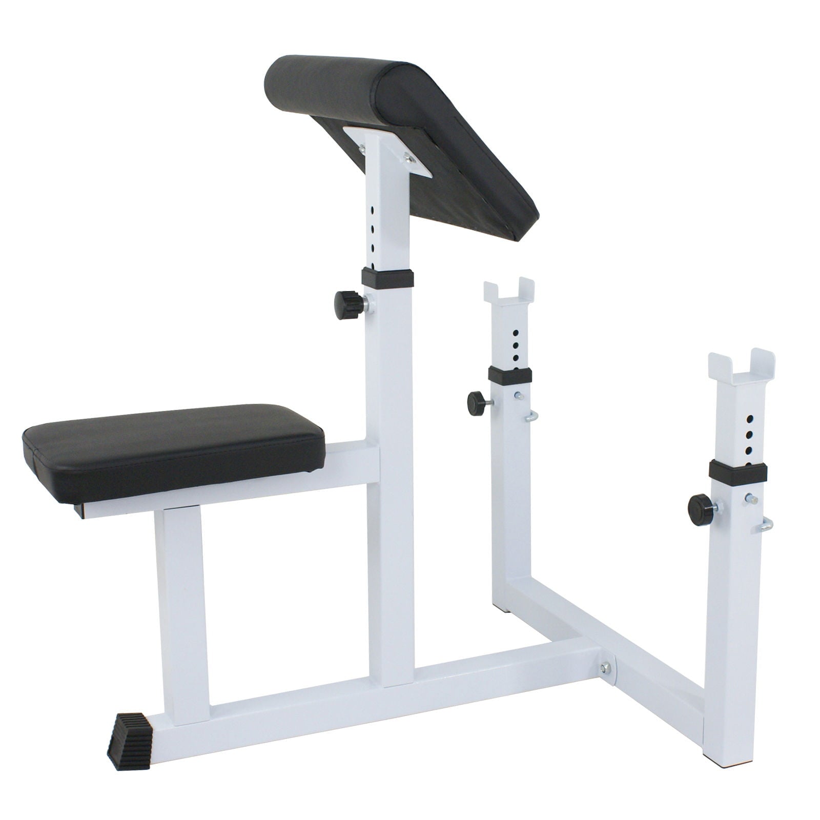 ZENY Arm Curl Weight Bench Adjustable Commercial Preacher Seated Dumbbell