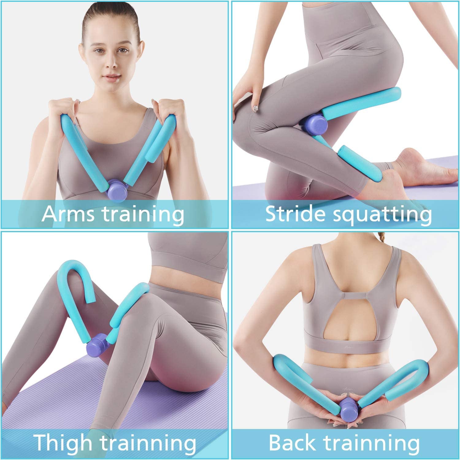 Thigh Toner & Butt, Leg, Arm Toner Thigh Trimmer Leg Exerciser Thigh Master Home Gym Equipment