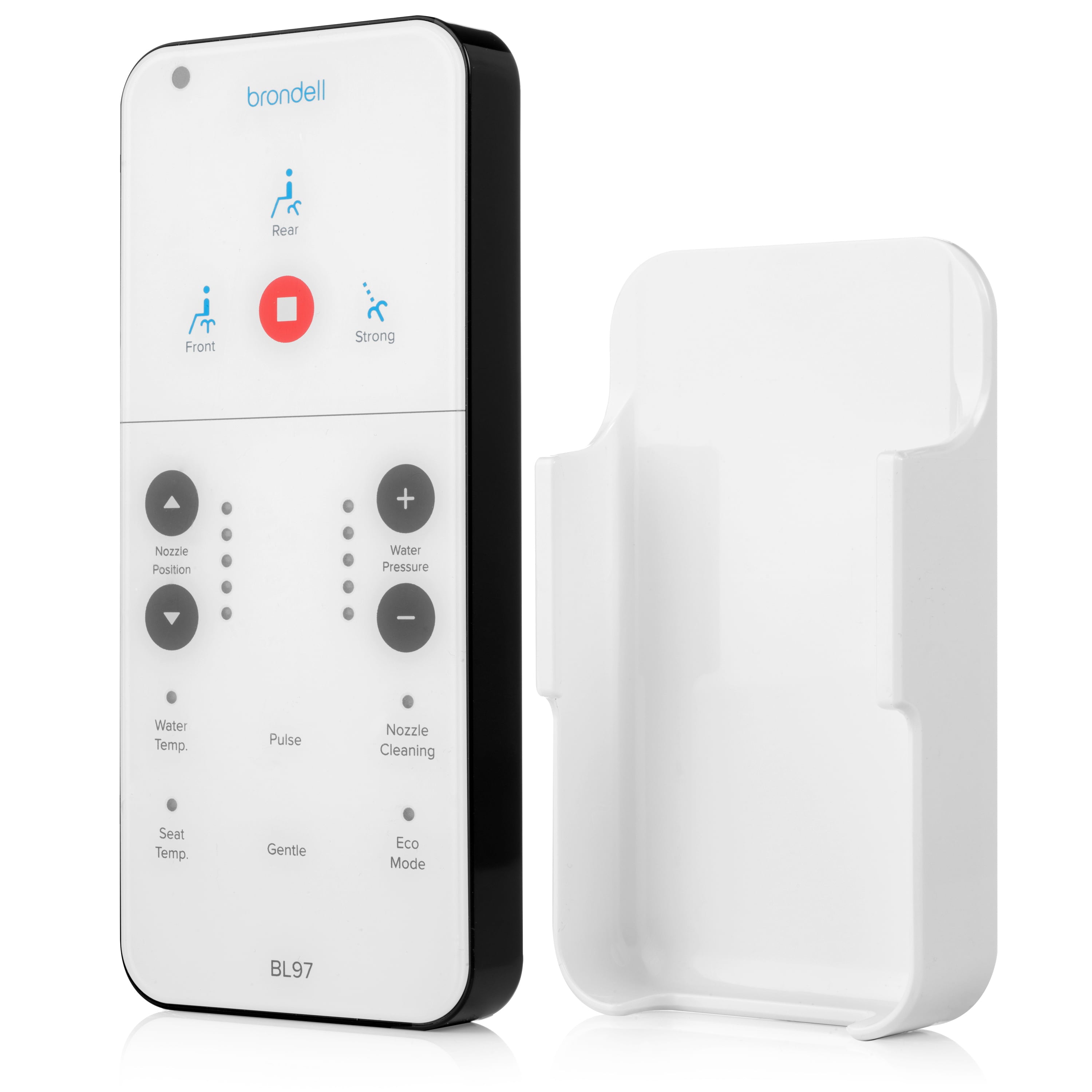 Brondell Swash Select BL97 Electronic Bidet Seat, Elongated White