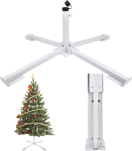 Artificial Christmas Tree Stand, Fake Christmas Tree Base for 4Ft to 7.5Ft Chris