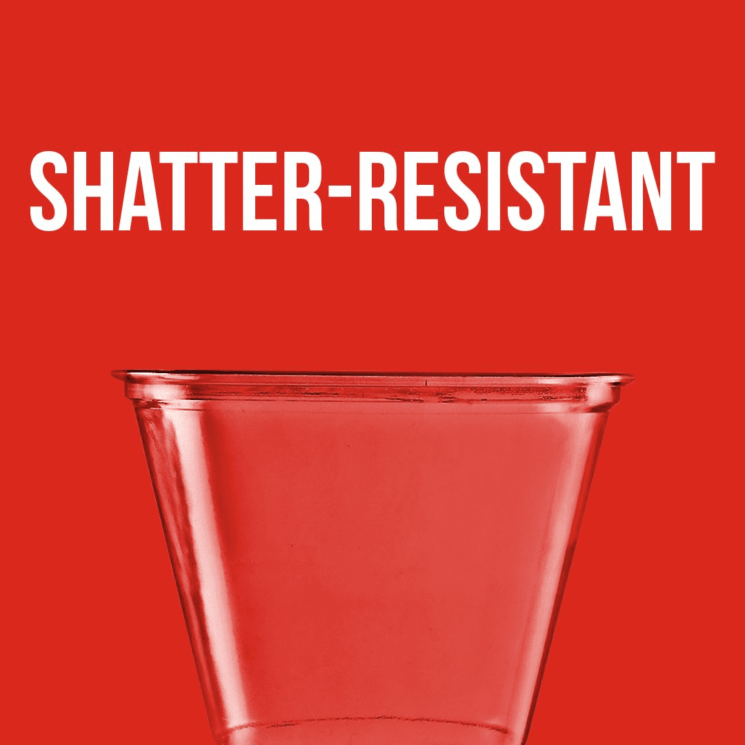 Solo Disposable Plastic Cups, Clear, 9oz, 50 Count