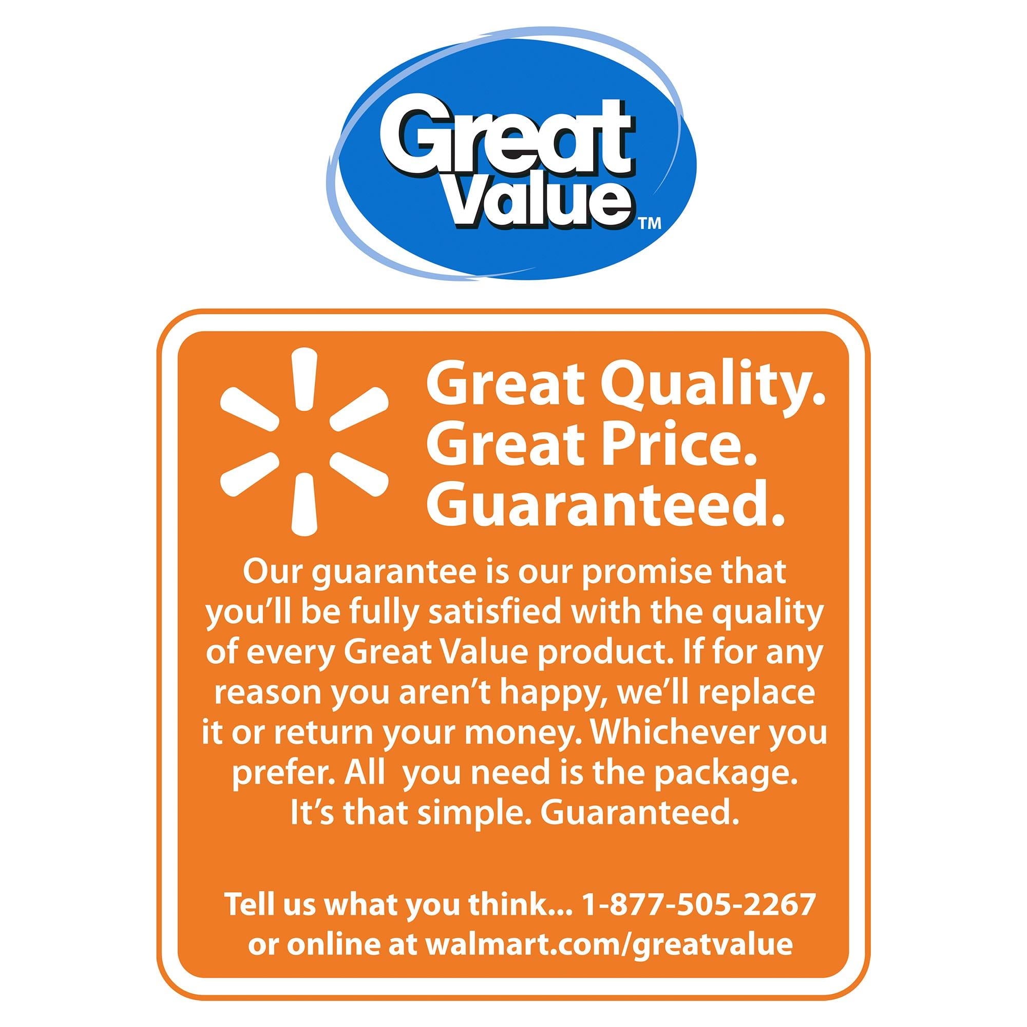 Great Value Everyday Strong, Soak Proof, Microwave Safe, Disposable Paper Plates, 10