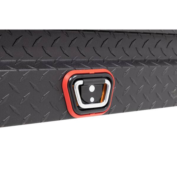 56 in. Matte Black Aluminum Low Profile Long Lo-Side Truck Tool Box