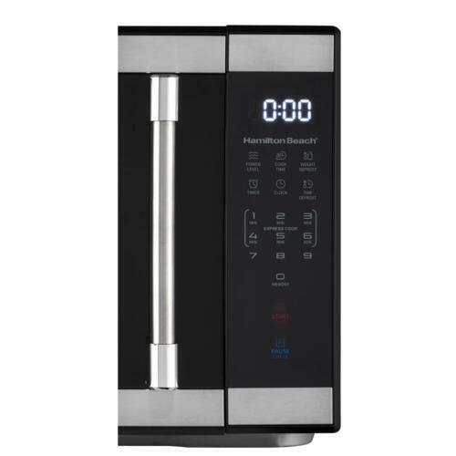 Hamilton Beach 1.1 cu. ft. Countertop Microwave Oven, 1000 Watts Stainless Steel