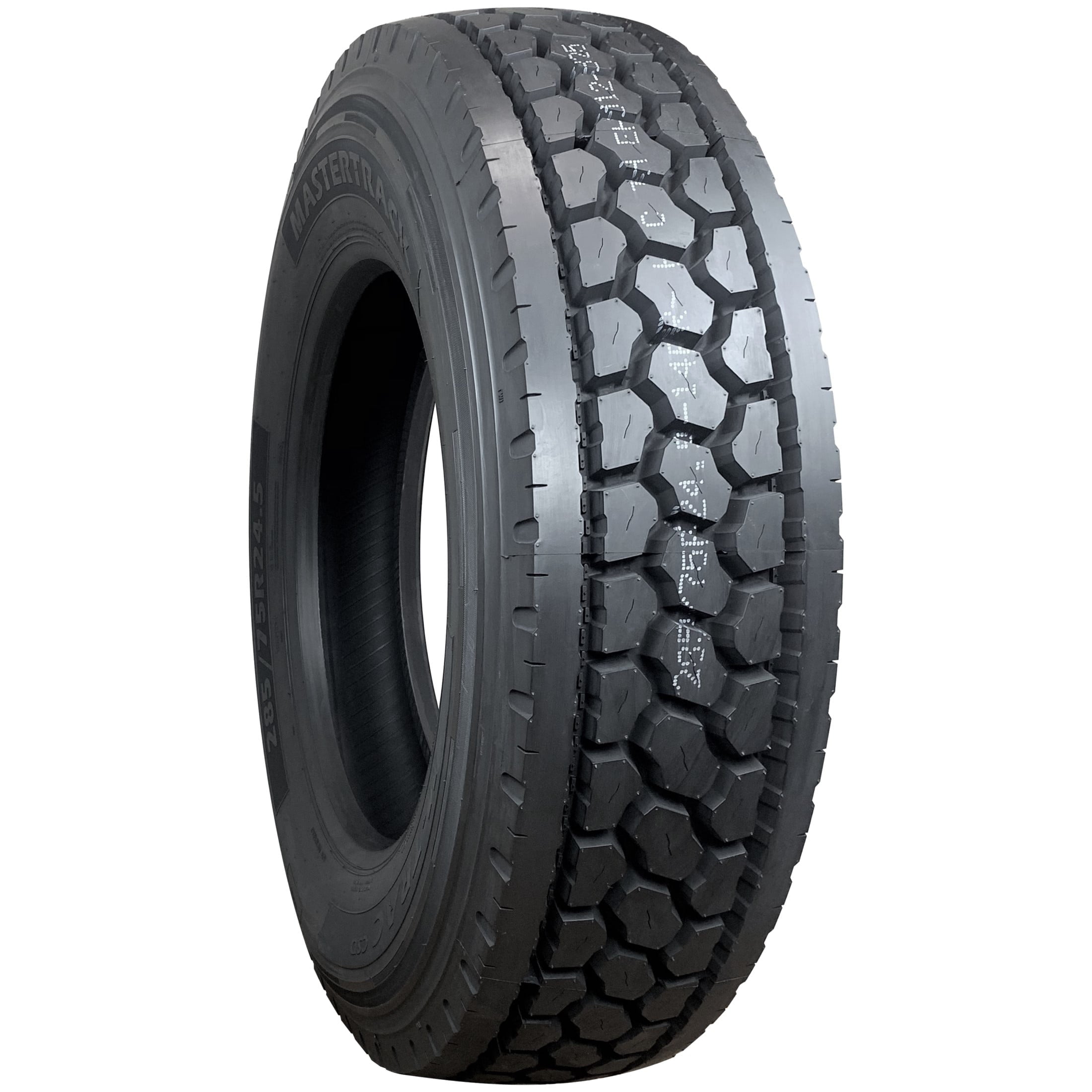 Mastertrack M-TRAC CSD 11R24.5 Closed Shoulder Drive Position 149/146 L 16 Ply Load Range H SmartWay Verified Radial Commercial Truck Tire