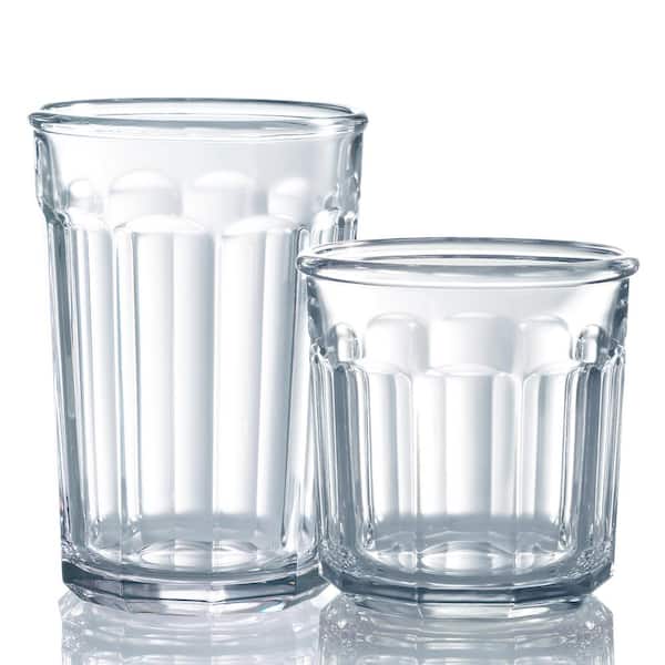 Working Glass 16-Piece Clear Glass Set