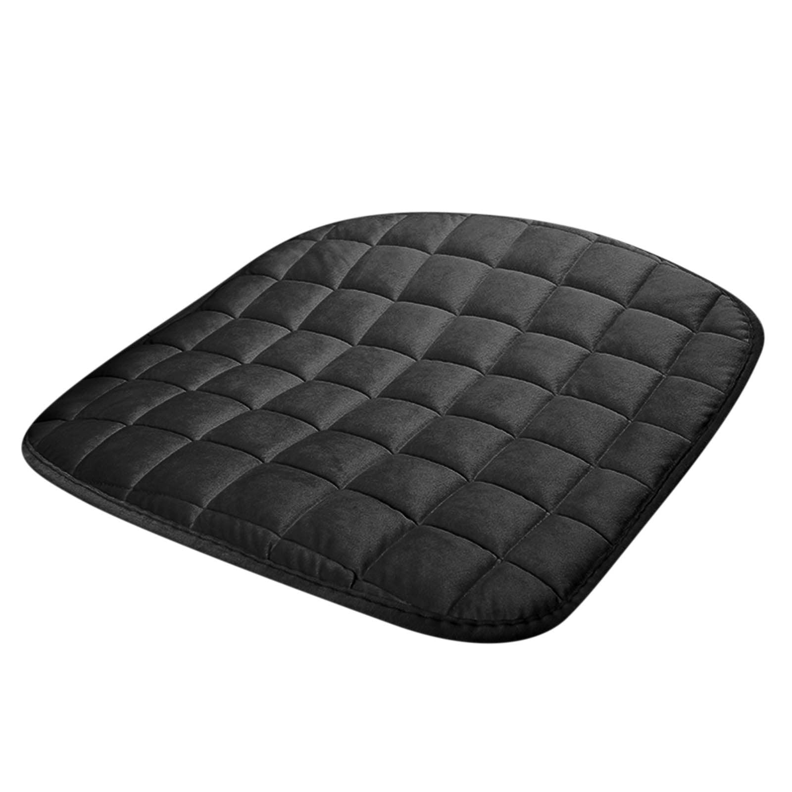 aoksee Car Interior Accessories, 1pc Car Seat Cushion, Premium Comfort Memory Silk Wadding, Non-Slip Rubber Bottom With Storage Pouch, Car Seat Pad Universal