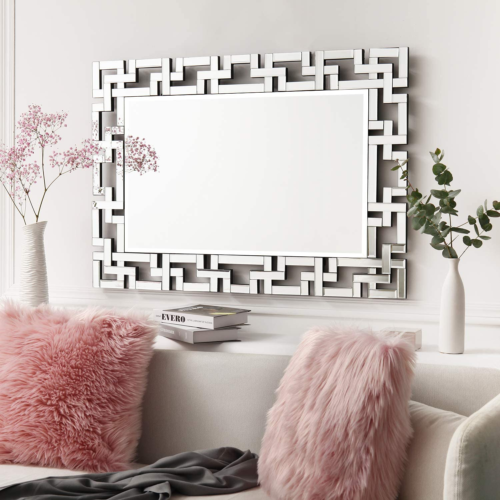 Art Decorative Wall Mirrors Large Grecian Venetian Mirror for Hotel Home Vanity,