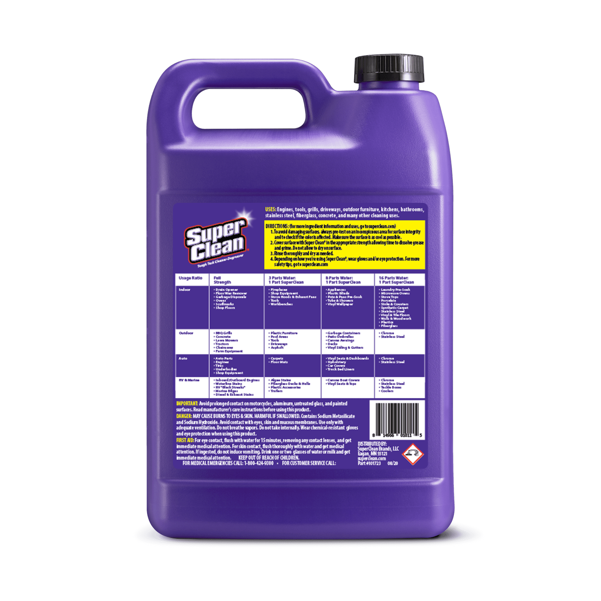 Super Clean Tough Task Cleaner-Degreaser  - 1 Gallon | 128 Fluid Ounces