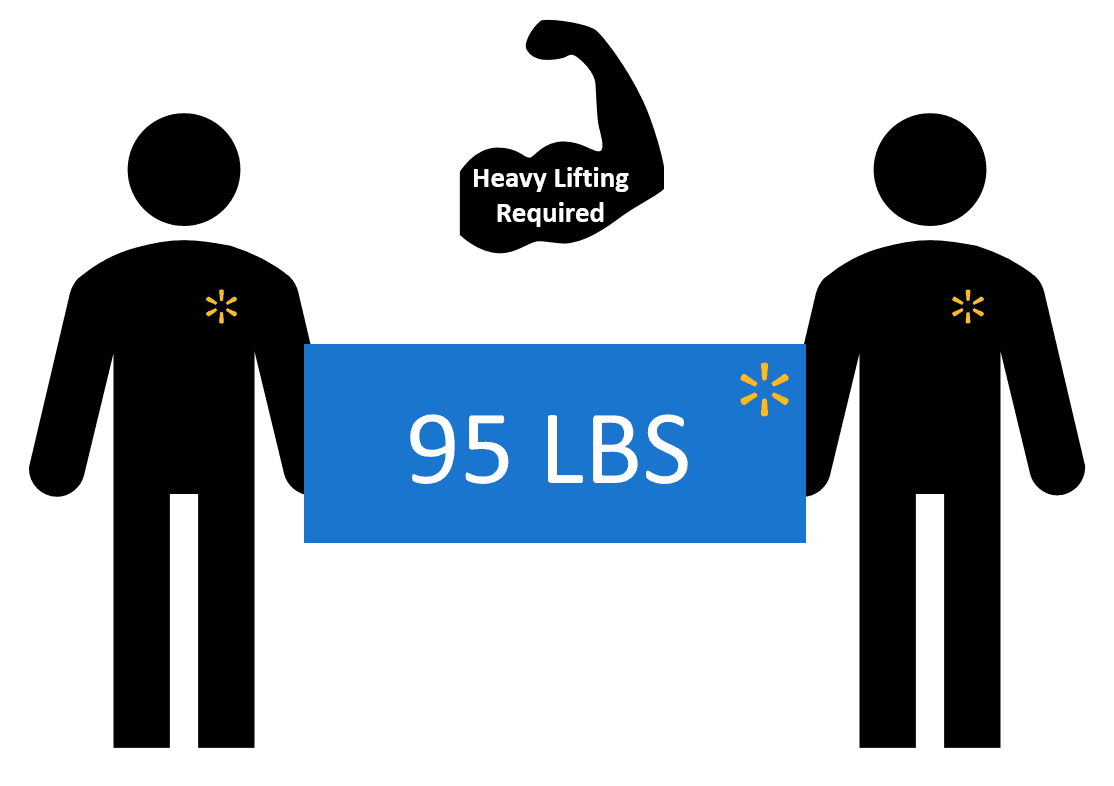 Whalen Santa Fe Kitchen Cart with Metal Shelves and TV Stand Feature