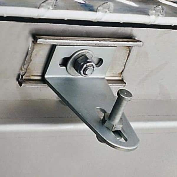 57 in Diamond Plate Aluminum Truck Tool Box Chest