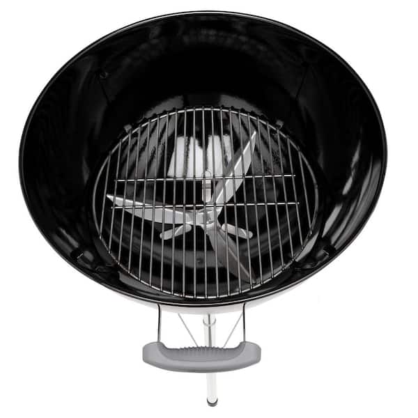 22 in. Original Kettle Charcoal Grill in Black