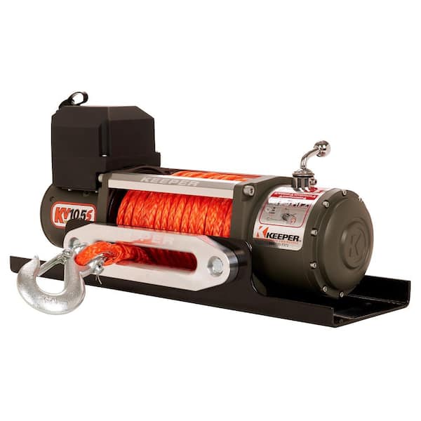 Heavy Duty Flat Bed Winch Mounting Plate Fits KW 17.5, KW13.5, KW9.5