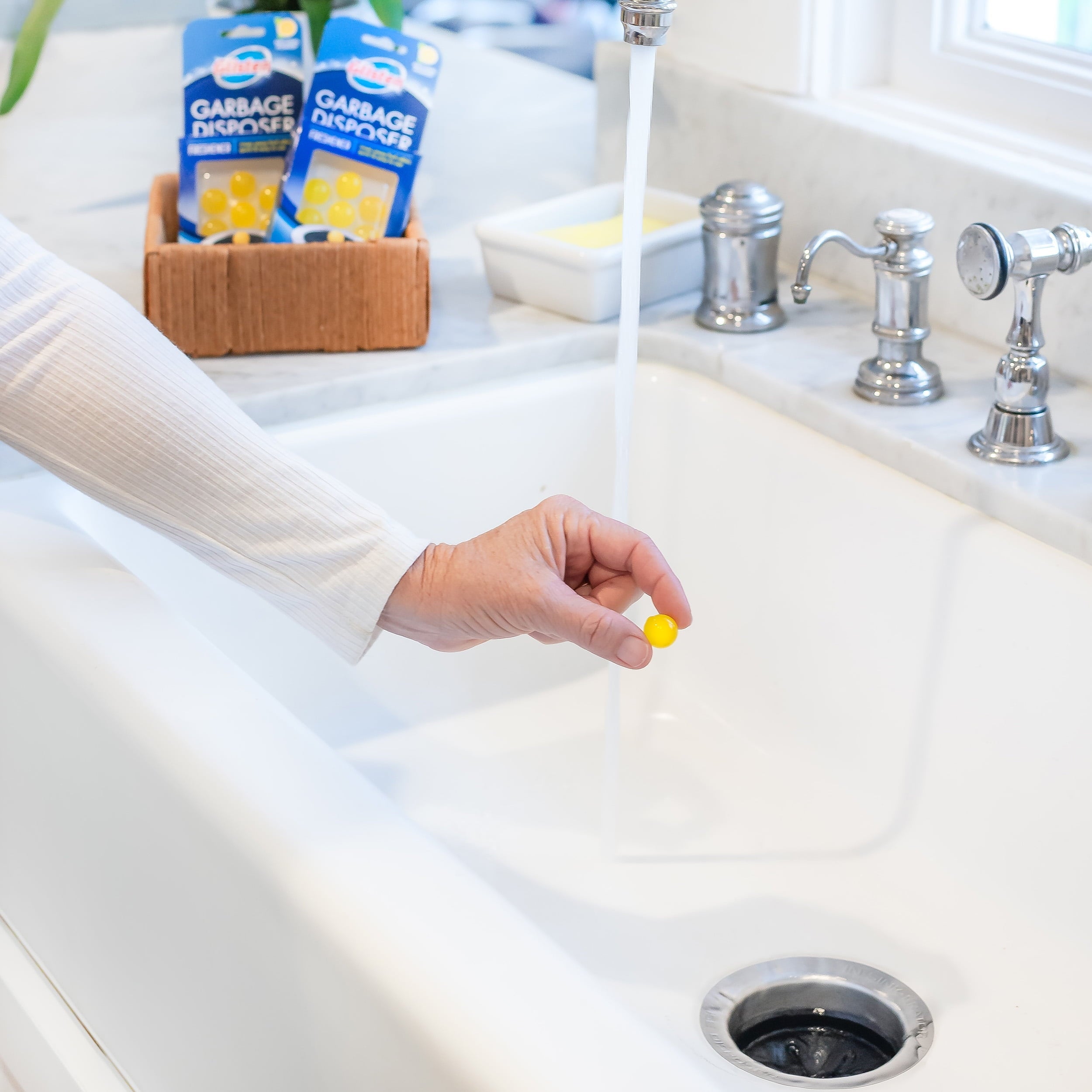 Glisten Disposer Care Freshener Pods, 10 Pack