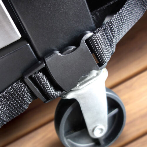 Cuisinart 70-In. Heavy-Duty Rectangular Grill Cover in Black