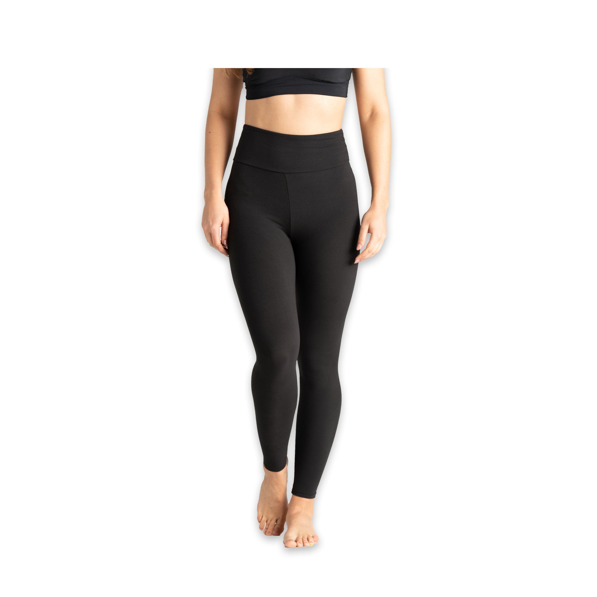 On The Go! Women's Black Super Soft Leggings