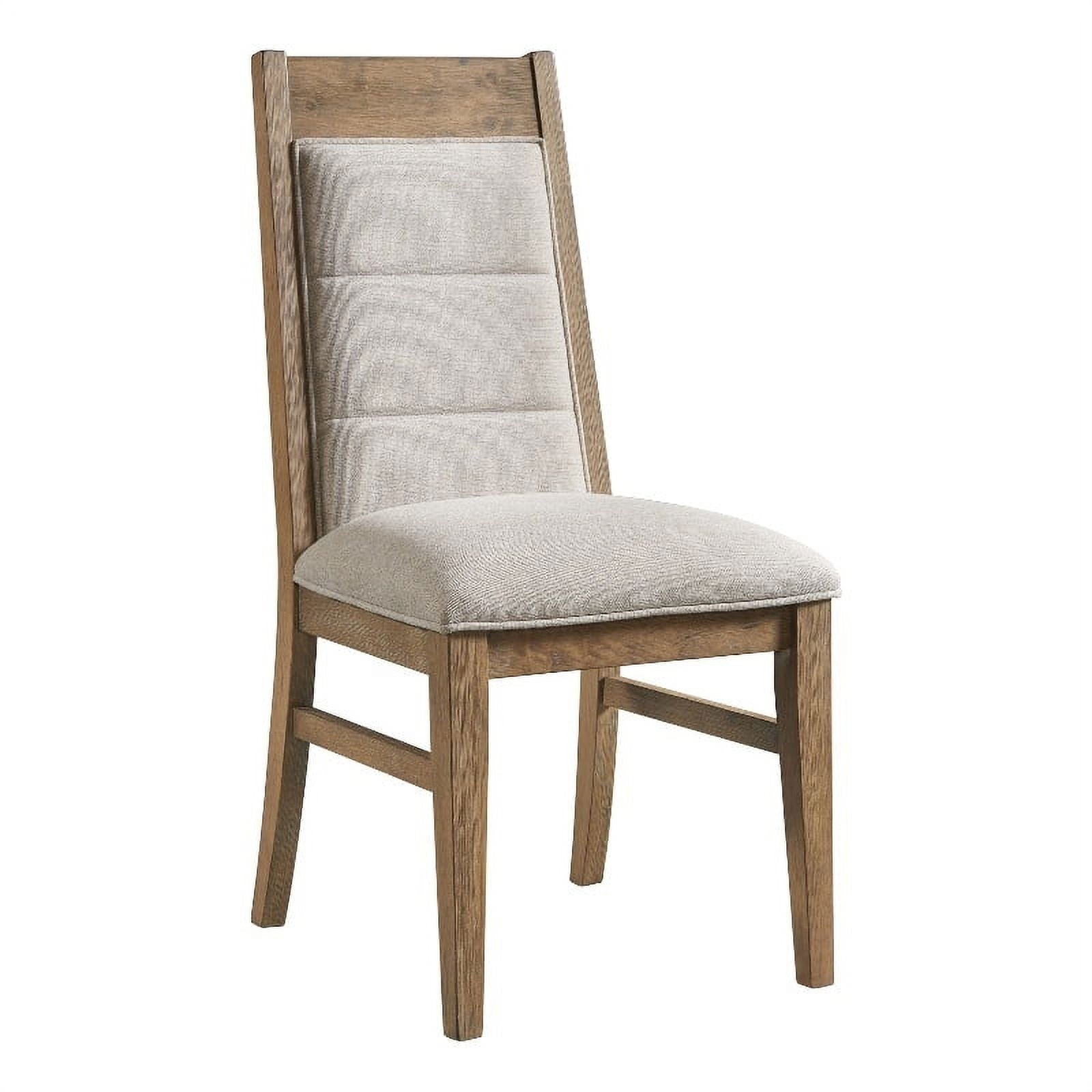 Intercon Furniture Landmark Transitional Wood Chair in Oak (Set of 2)