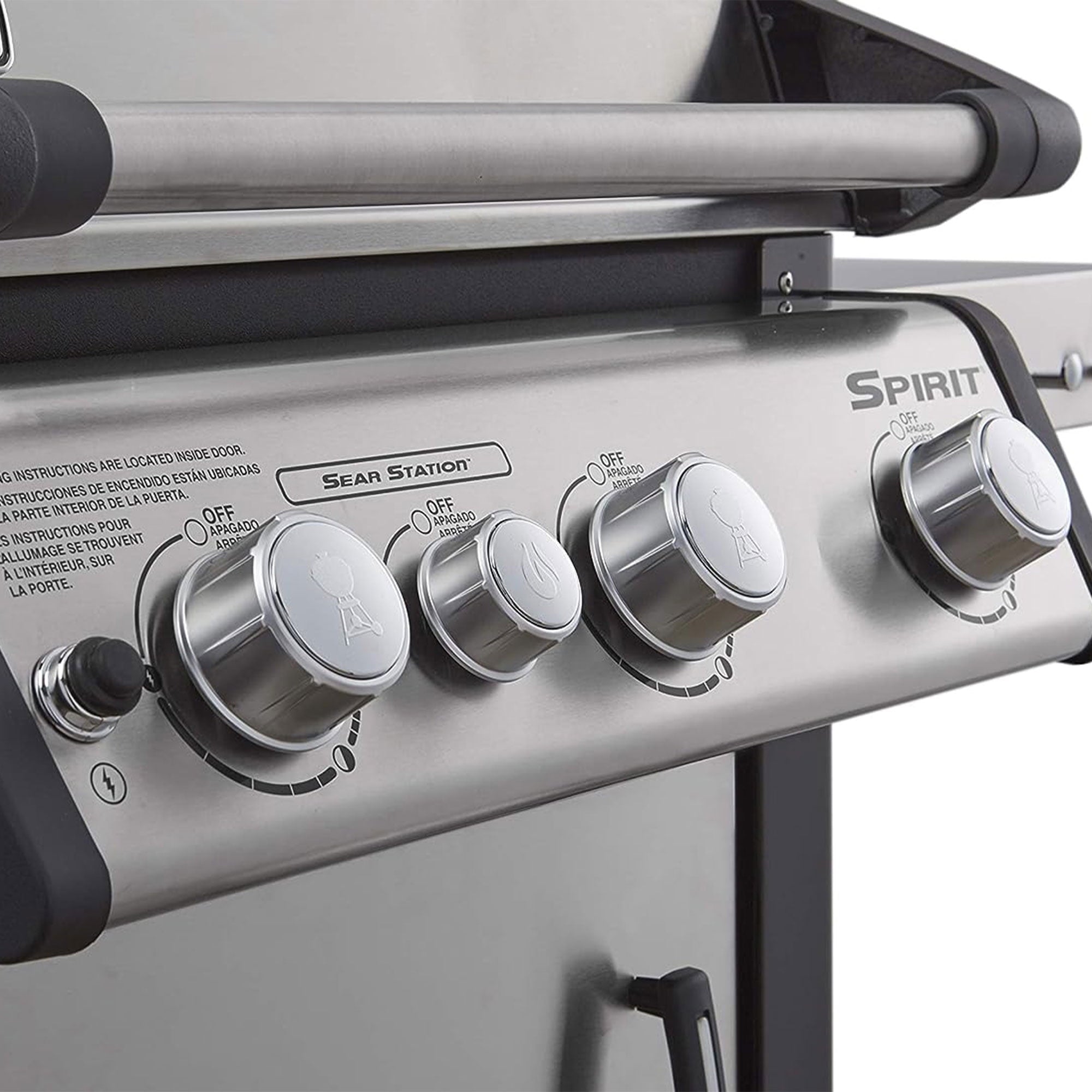 Weber Spirit SP-335 Stainless Steel 3 Burner Liquid Propane Gas Grill