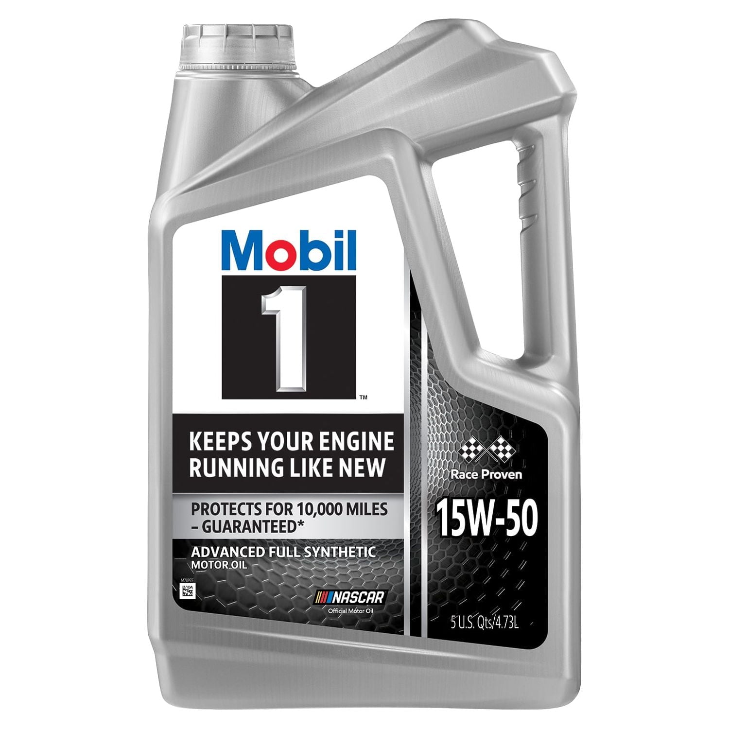 Mobil 1 Advanced Full Synthetic Motor Oil 15W-50, 5 qt