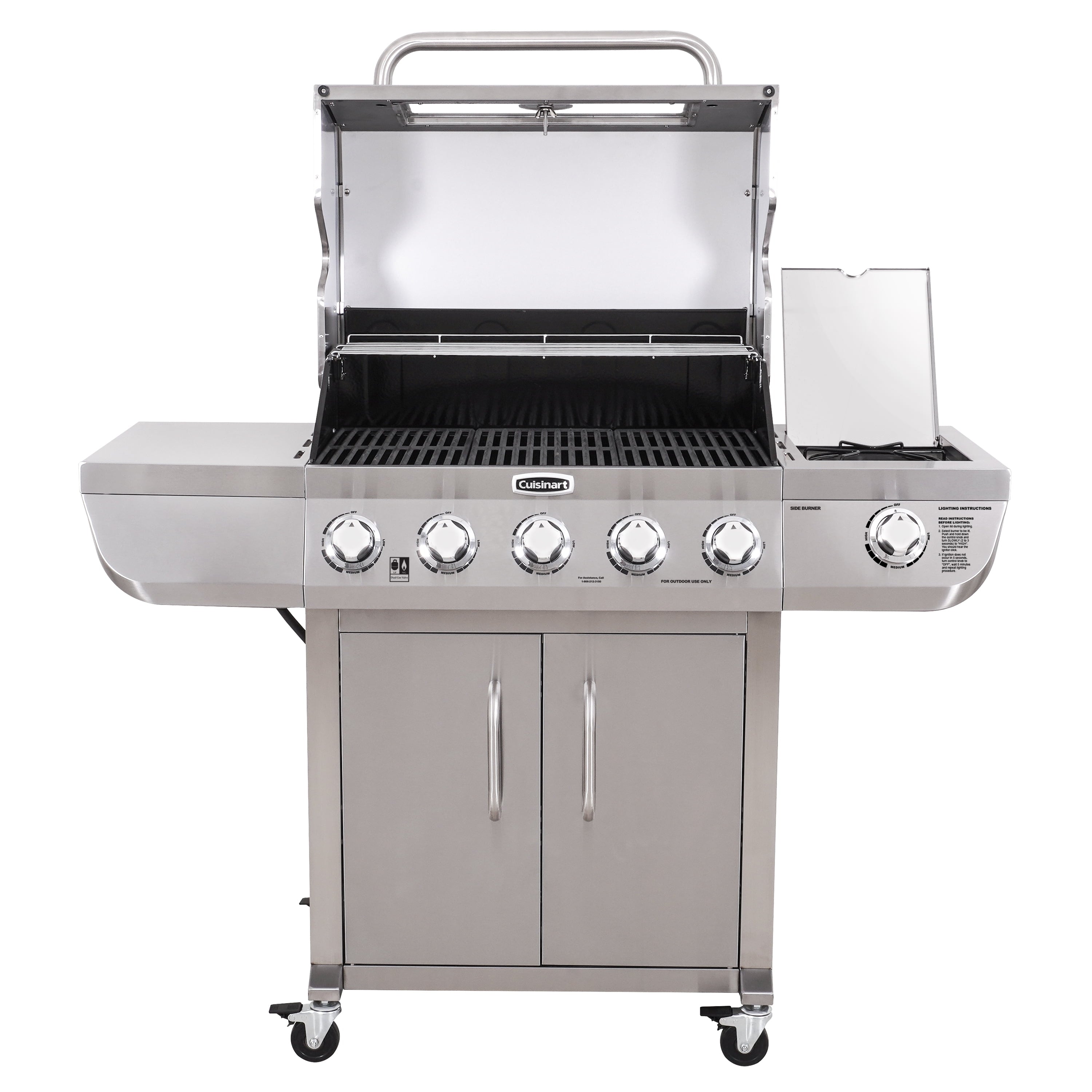 Cuisinart 5-Burner Dual Fuel Gas Grill (Propane/Natural Gas)