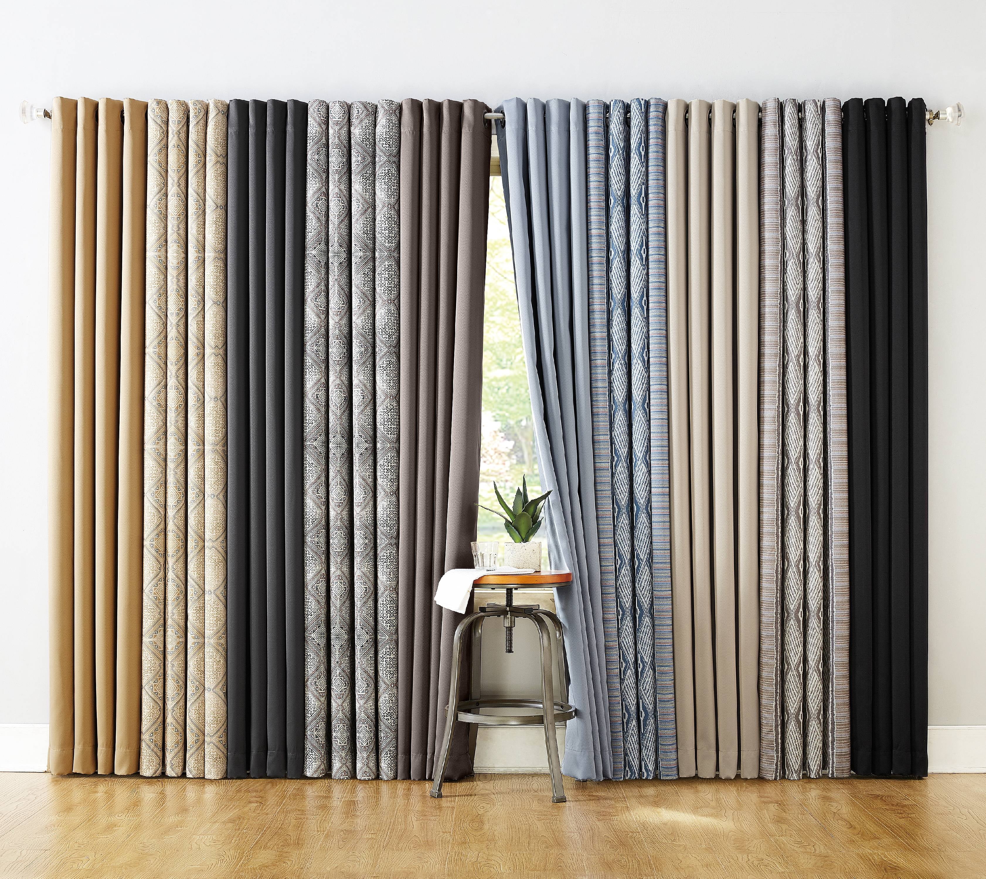 Sun Zero Oslo Theater Grade 100% Blackout Grommet Curtain Panel, 52