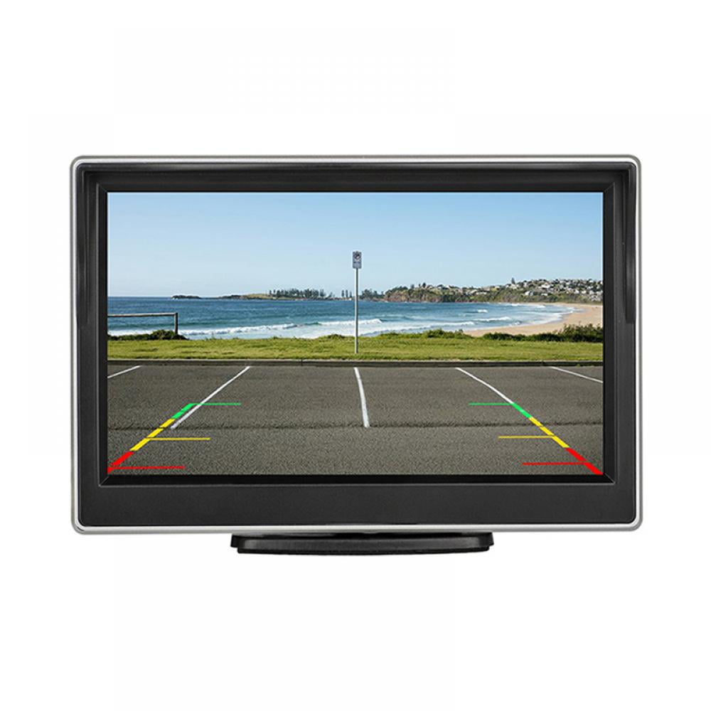 Digital Backup Camera Kit Stable Signal Rear View Night Vision With 5 inch LCD Monitor