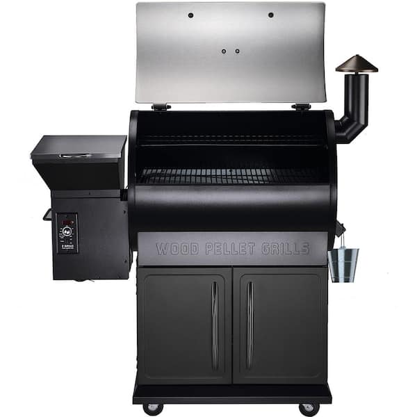 694 sq. in. Pellet Grill and Smoker, Stainless Steel