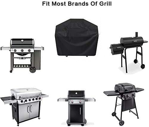 TekDeals 67'' Universal Large BBQ Gas Grill Cover Waterproof Weather Resistant and Fade Resistant