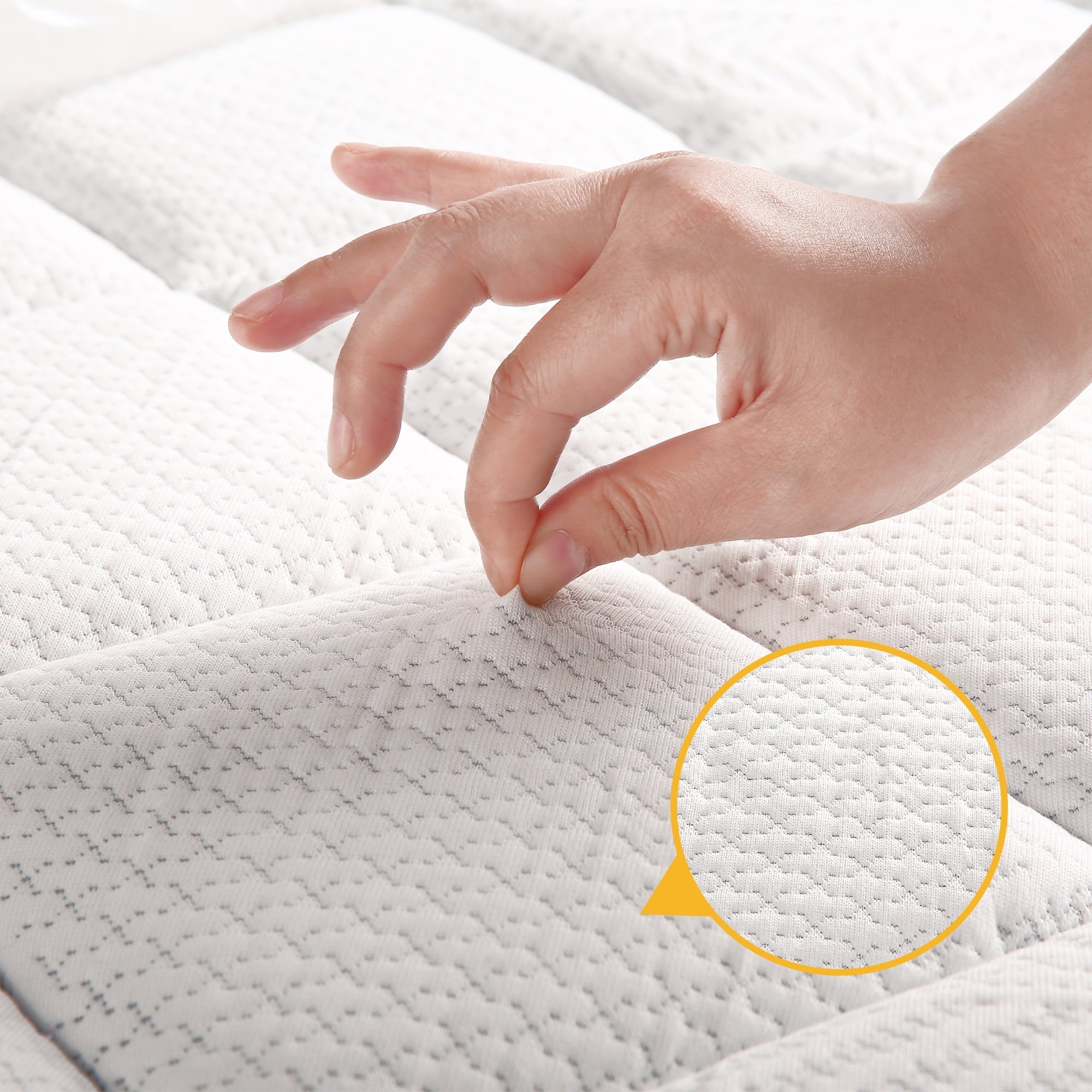 Size Mattress, Nisien 10 Inch Gel Memory Foam Hybrid Queen Mattress in a Box,Firm,Euro Top Bed Mattress for Cooler Sleep,100-Night Free Trial