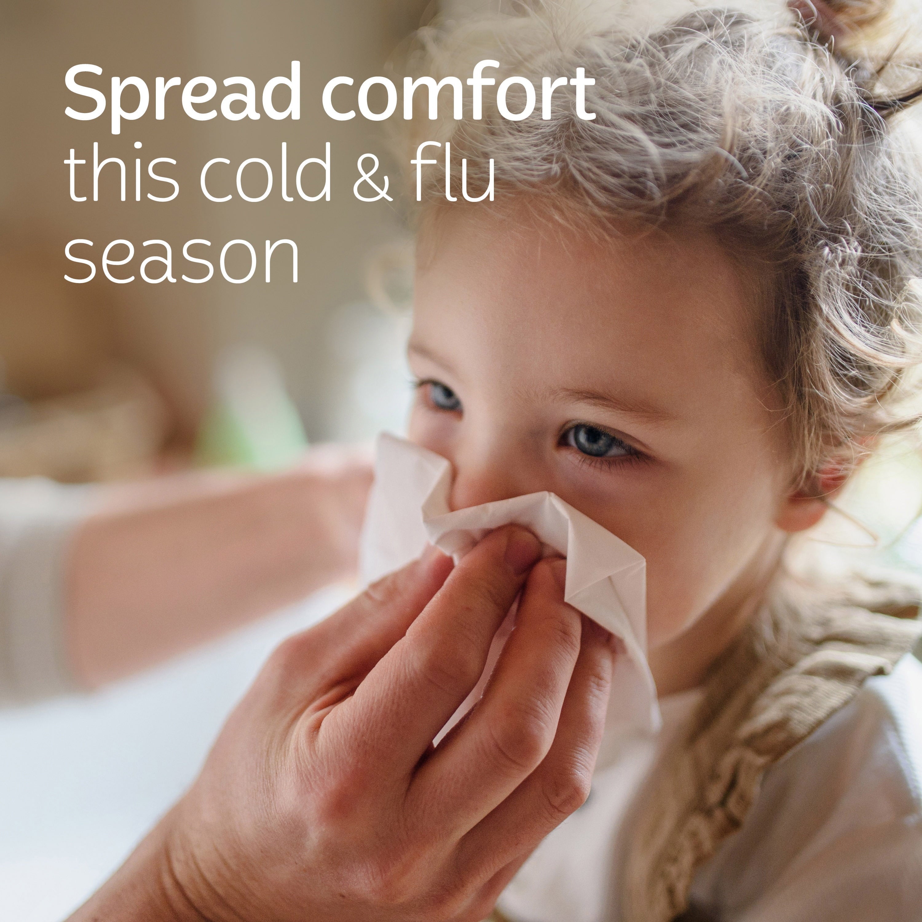 Kleenex Soothing Lotion Facial Tissues with Coconut Oil, 1 Cube Box, 60 Tissues per Box