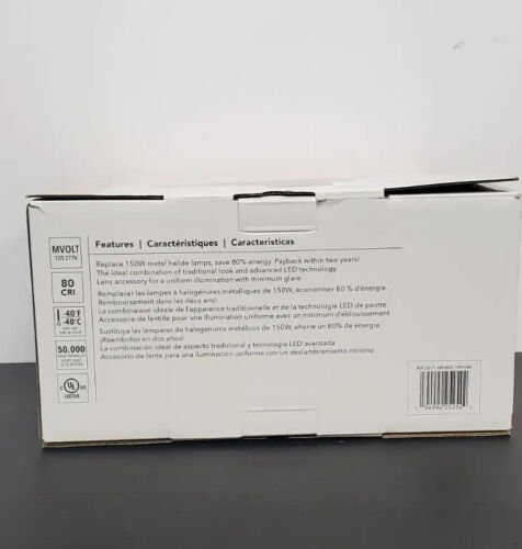 Lithonia Lighting 175W Equiv LED Grey Dusk-Dawn Area Light 4000K New