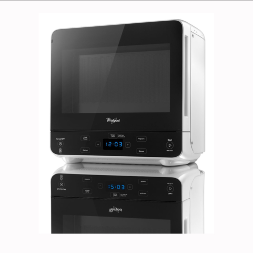Whirlpool WMC20005YW 0.5 Cu. Ft. Small Countertop Microwave, White Dorm RV Boat