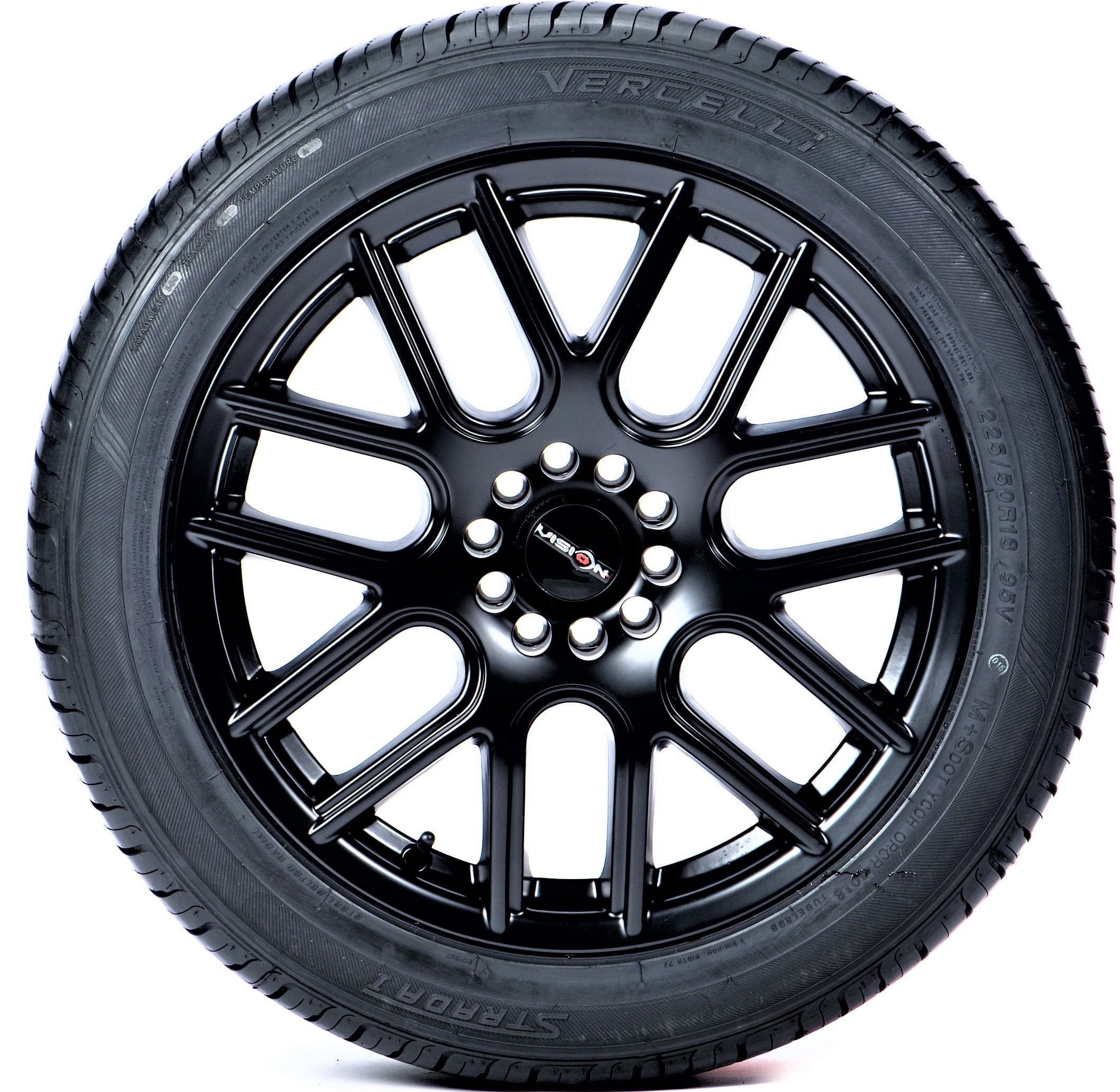 Vercelli Strada I All Season 225/50R18 95V SUV/Crossover Tire Fits: 2008-12 Chevrolet Malibu LTZ, 2019-23 Honda HR-V EX-L