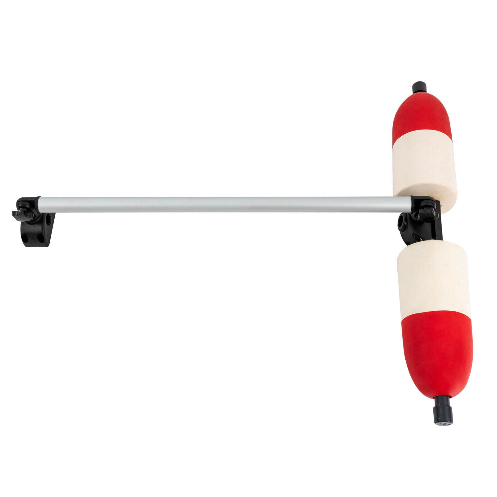 Kayak Canoe PVC＆Aluminum Stabilizer System Outrigger Arms Fishing Sidekick Kit