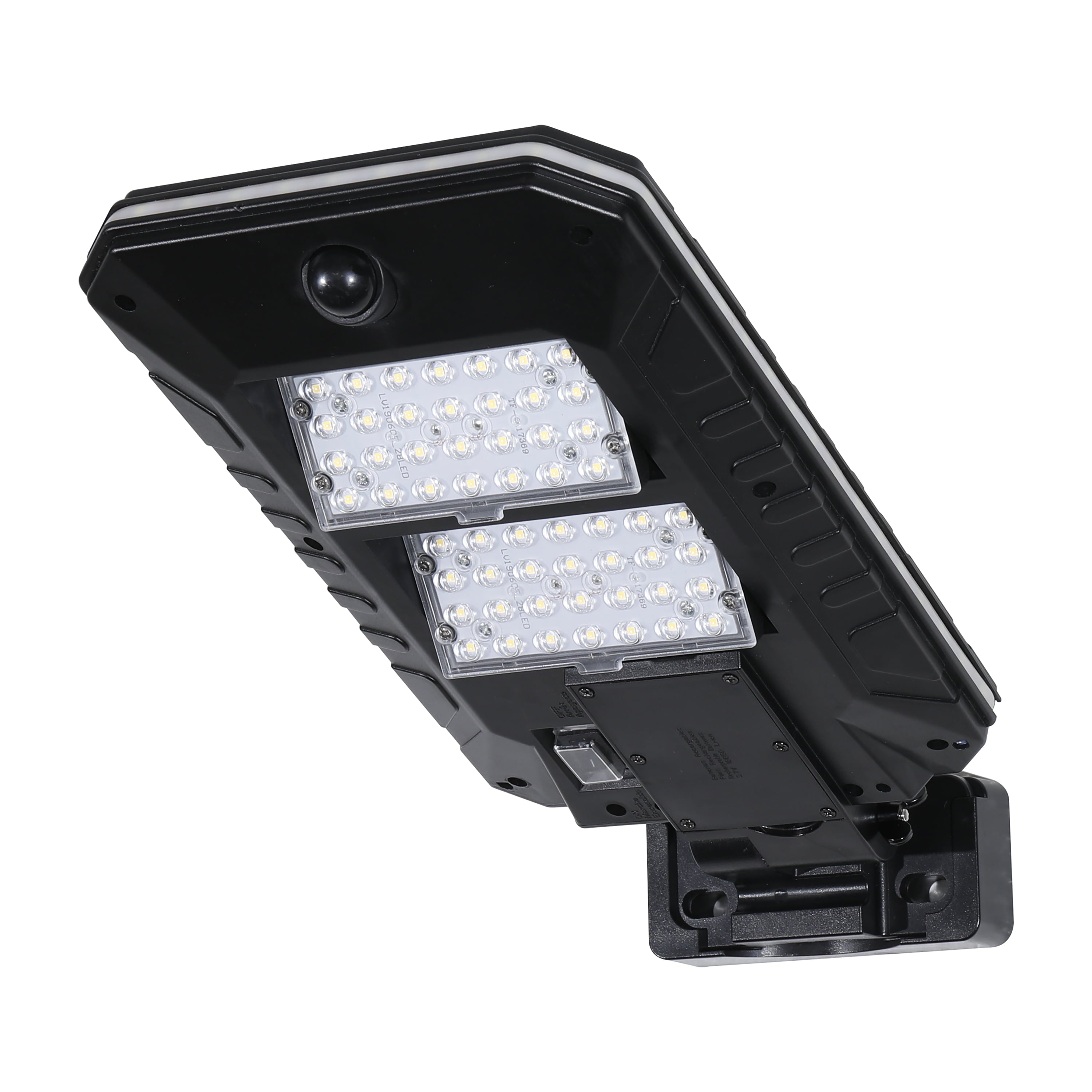 Hyper Tough 1000 Lumen LED Solar Street Light with Standby Lighting Mode Light Band