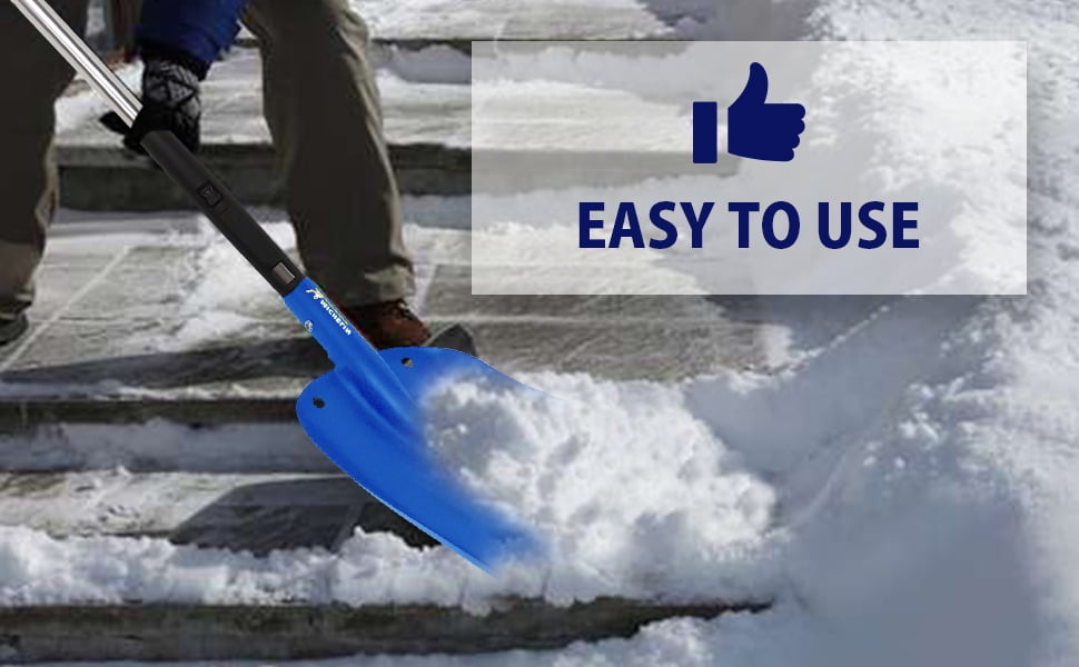 Michelin Ultra-Compact Telescopic Folding Snow Shovel