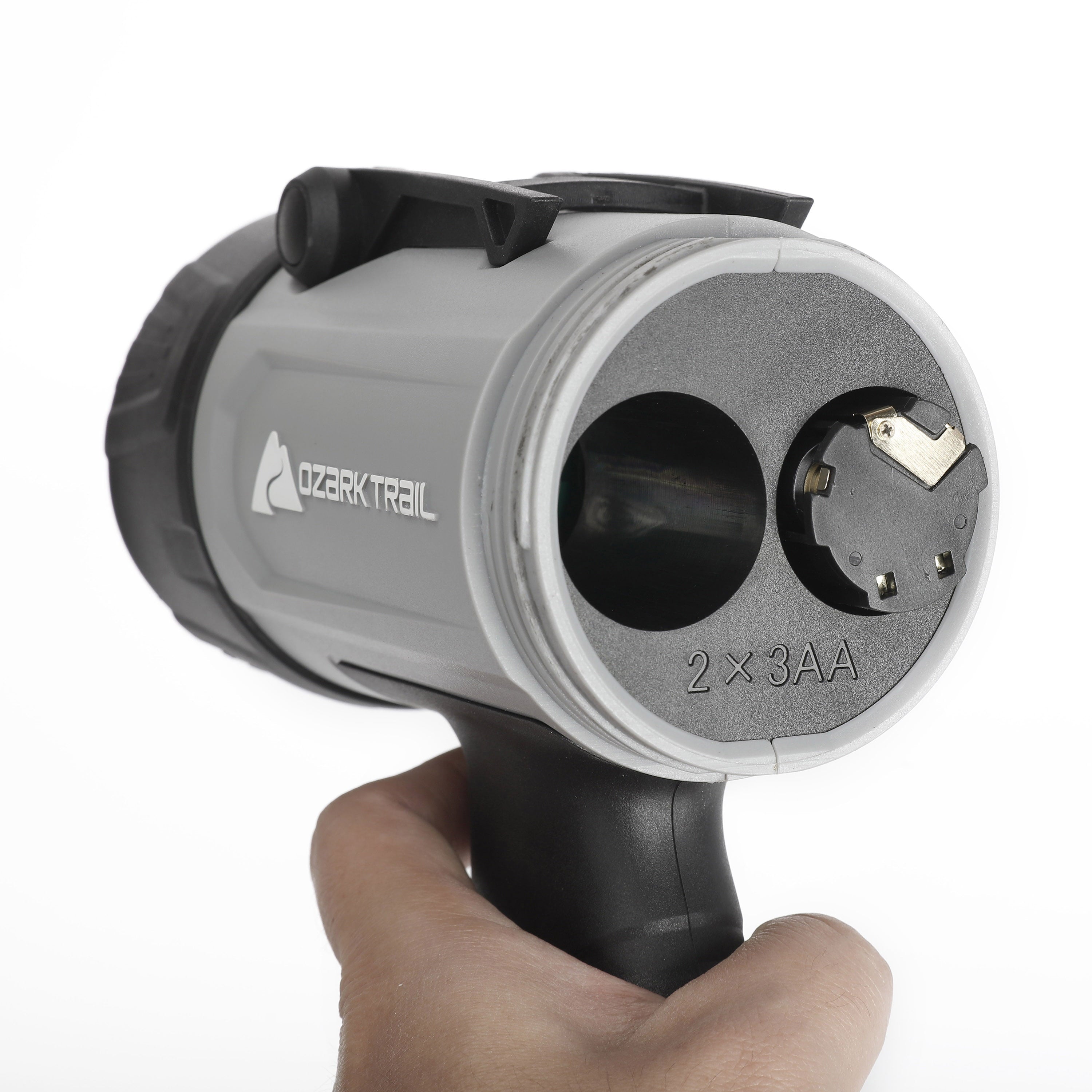 Ozark Trail LED Battery Spotlight with Rubber Bumpers, 1000 Lumens, Model 31657, 1.76 lb