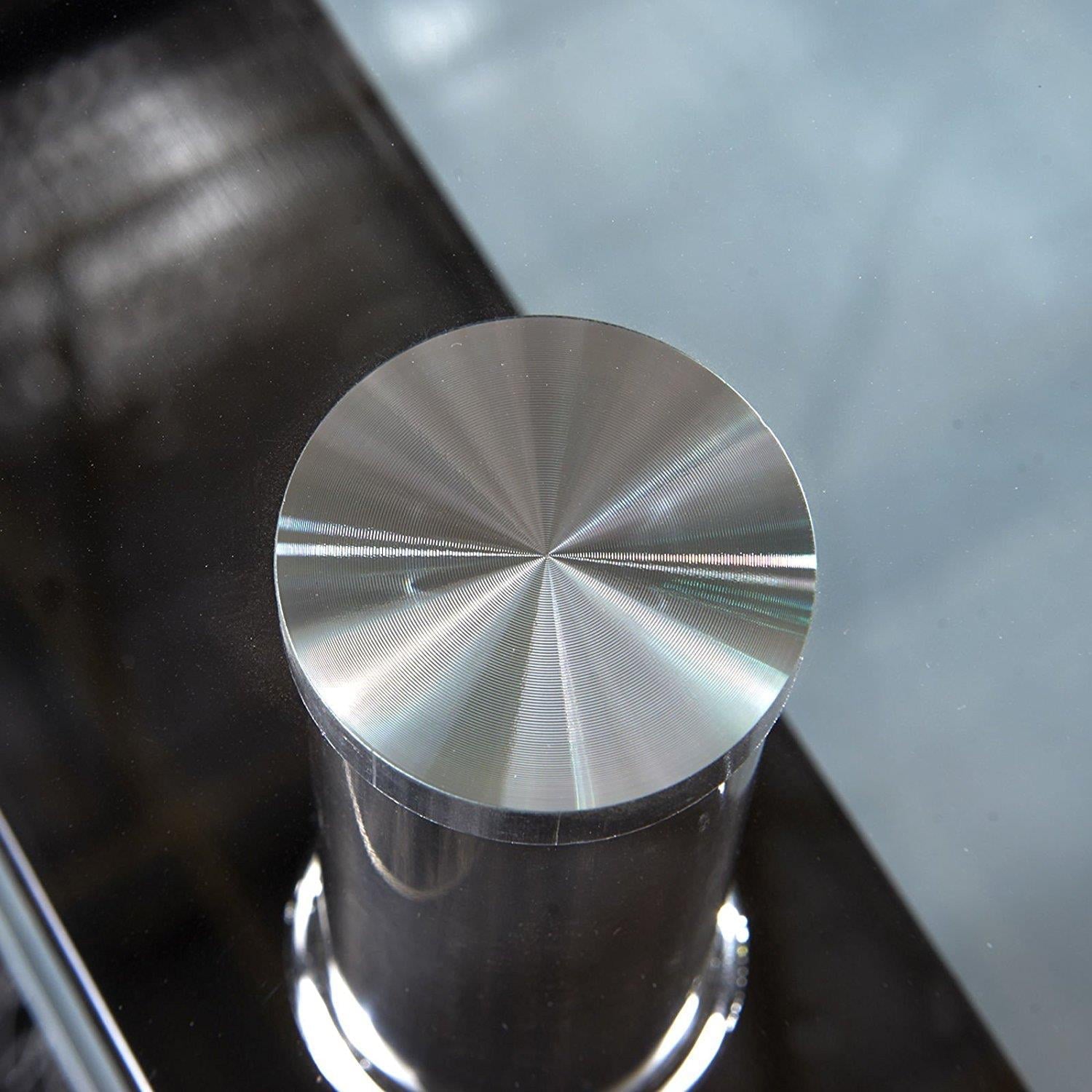 Ktaxon Rectangular Glass Coffee Table Shelf Wood Living Room Furniture Chrome Base,Black