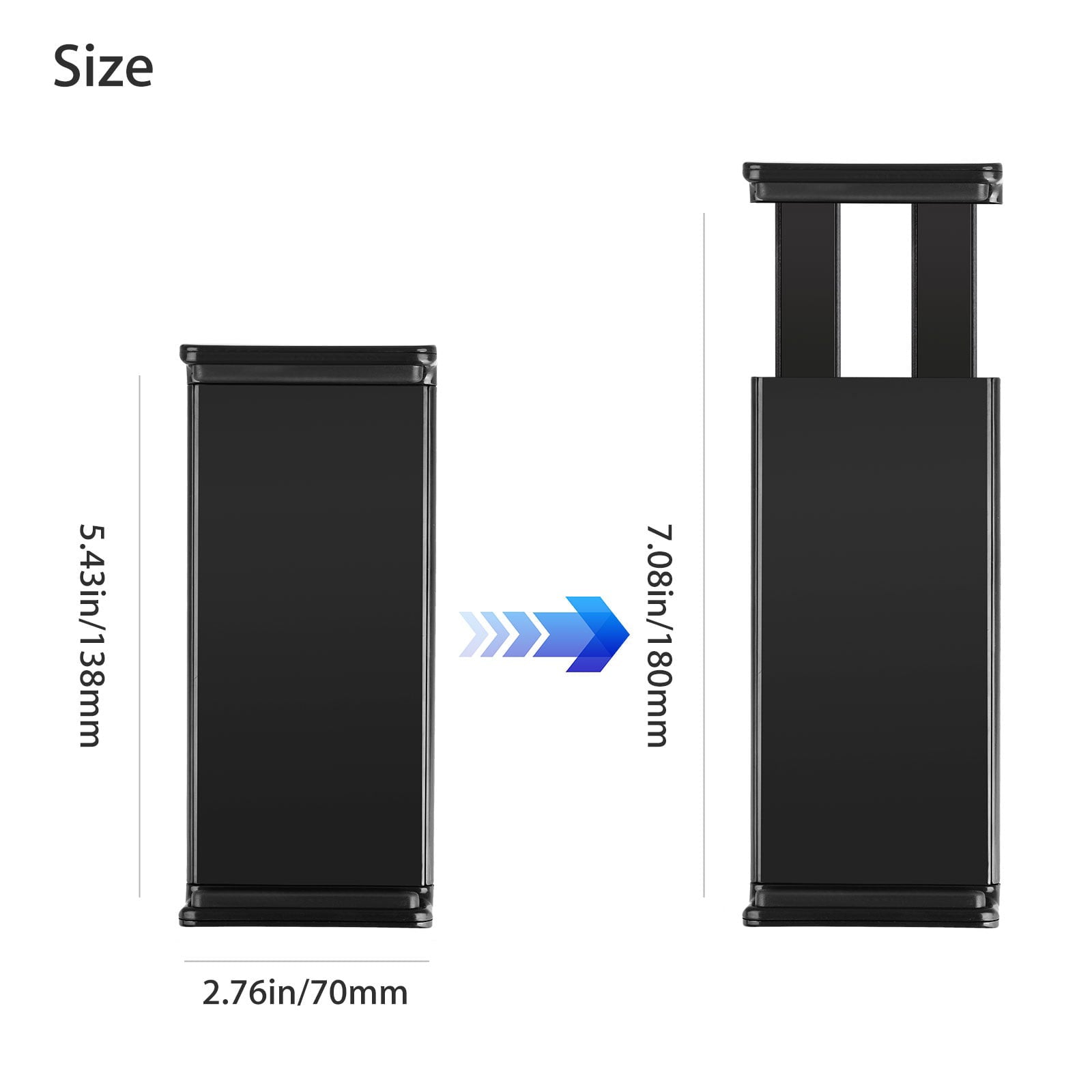 Tablet Car Mount, TSV Universal Car CD Slot Mount, 360degree Rotation Adjustable CD Player Holder Fit for 8-10