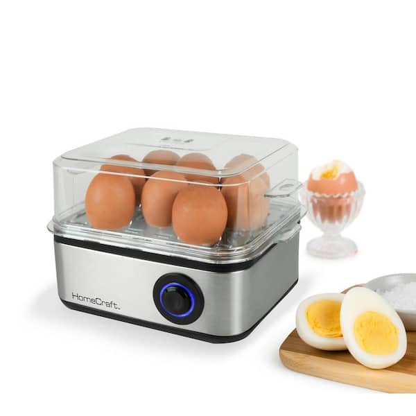 8-Egg Stainless Steel Small Electric Product Type Egg Cooker with Buzzer
